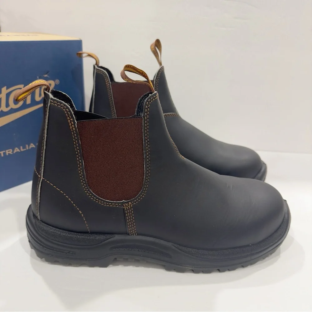 Blundstone 172 Men’s Safety Toe Boots - Picture 2 of 11